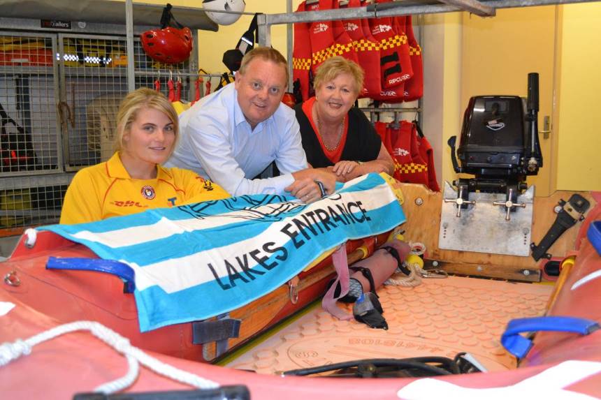 New boat for Lakes surf life savers