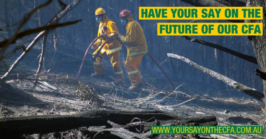 Have your say on restoring Victoria’s iconic CFA