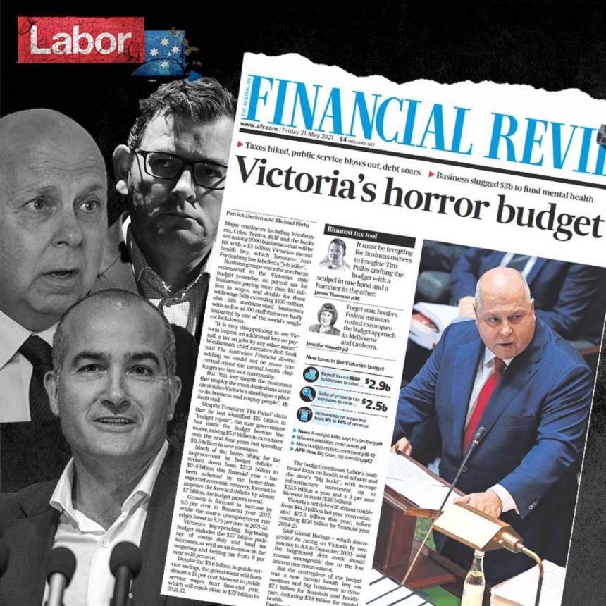 Budget reveals cuts, cost blow outs, new taxes and we’re paying for it!